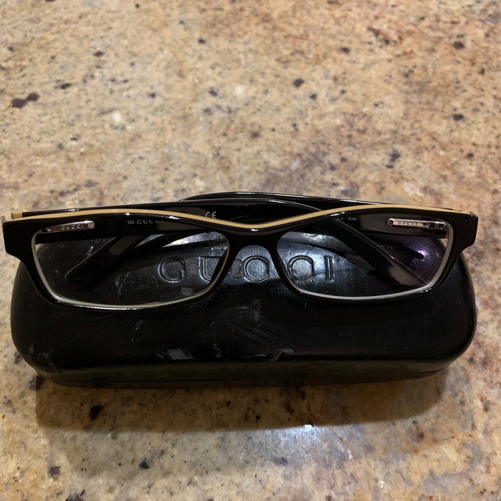 Authentic Gucci glass frame
